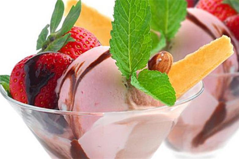 甜园风情酸奶冰淇淋